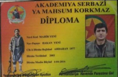 PKKnın Tendürek bölge sorumlusu Hakan Yeni öldürüldü