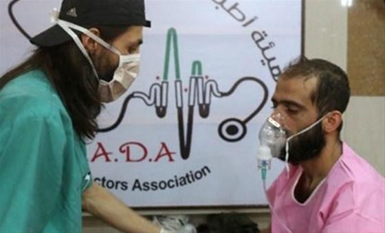 Esad Halepte klor gazı kullandı