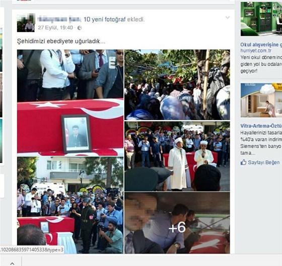 Şehit cenazesinde selfie çeken imama tepki