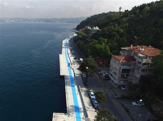 İstanbula yeni yürüyüş ve bisiklet yolu