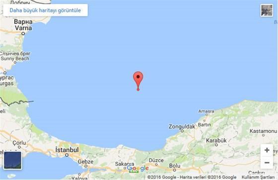 Karadenizde deprem İstanbulda da hissedildi