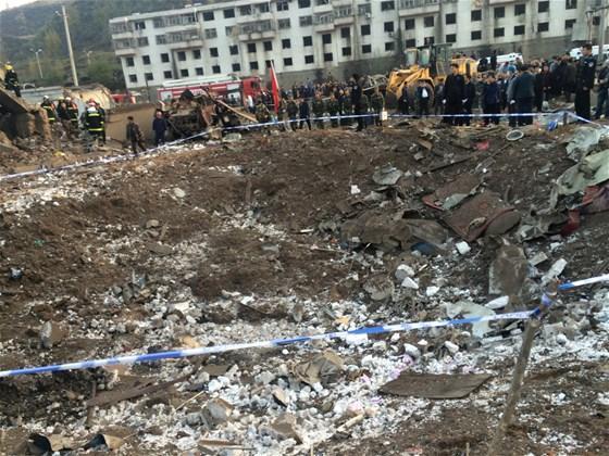 Çinde patlama 10 ölü, 157 yaralı