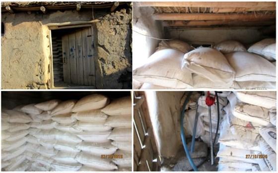 Diyarbakırda 157 ton amonyum nitrat ele geçirildi