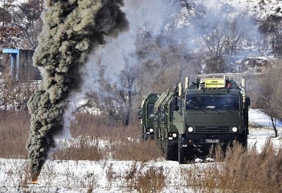 Rus Hava Savunma Birlikleri, S-300’lerle tatbikatta