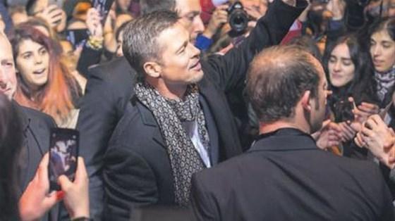 İspanyada Brad Pitt coşkusu