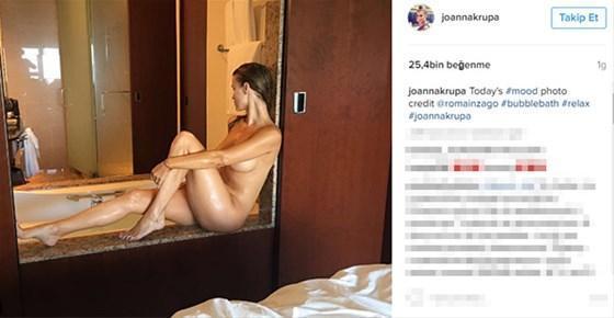 Joanna Krupadan çıplak paylaşım