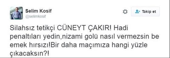 Fenerbahçe cephesinden Cüneyt Çakıra olay sözler