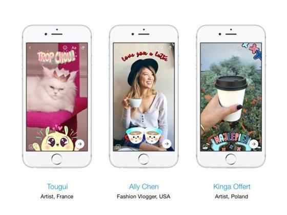 Messenger’a da Snapchat özellikleri