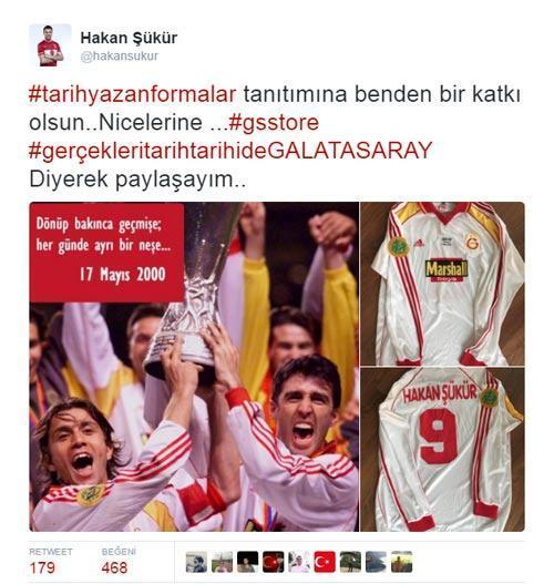 FETÖcü Hakan Şükürün Galatasaray mesajı şok etti