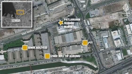 İzmirde patlama: İki şehit var