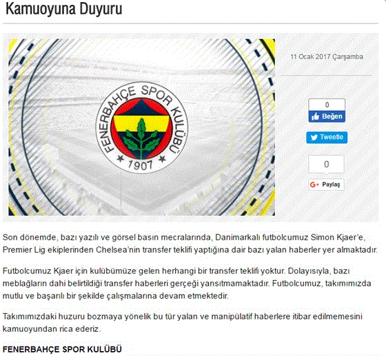 Fenerbahçede son dakika gelişmesi Yönetim kesin bir dille...