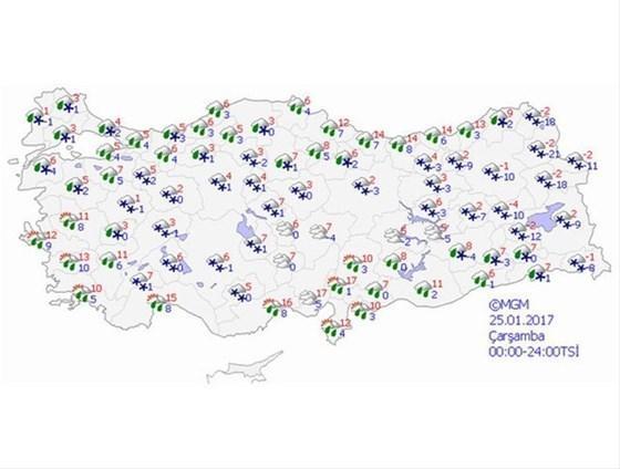 Meteorolojiden hava durumu uyarısı: İstanbulda kar yağışı için gün verildi