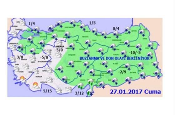 Meteorolojiden hava durumu uyarısı: İstanbulda kar yağışı için gün verildi