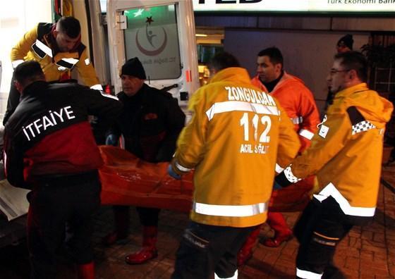 Zonguldakta yangın: 1 ölü