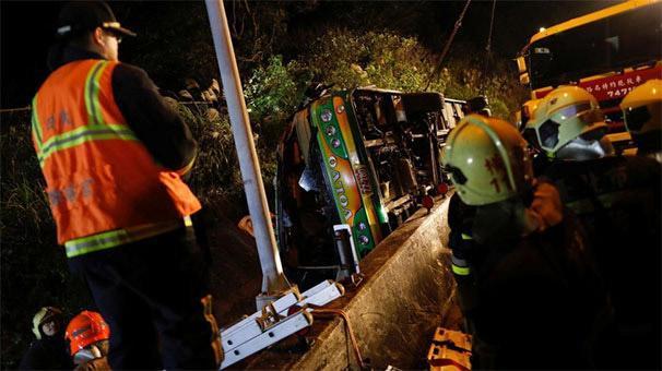 Tayvanda katliam gibi kaza: 28 ölü