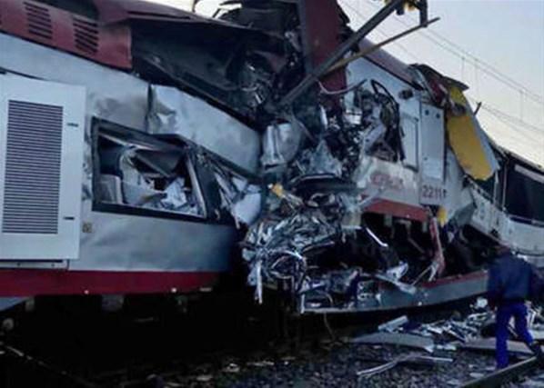 Lüksemburg’da inanılmaz tren kazası