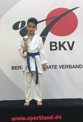 Open Berlinin birincisi 10 yaşında bir Türk