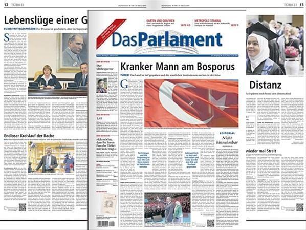 Alman Parlamentosuna bağlı gazeteden küstah propaganda