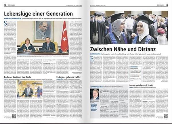 Alman Parlamentosuna bağlı gazeteden küstah propaganda
