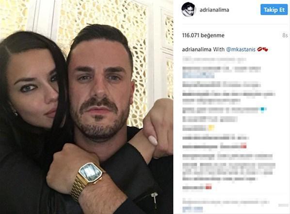 Adriana Lima durmuyor Şimdi de...