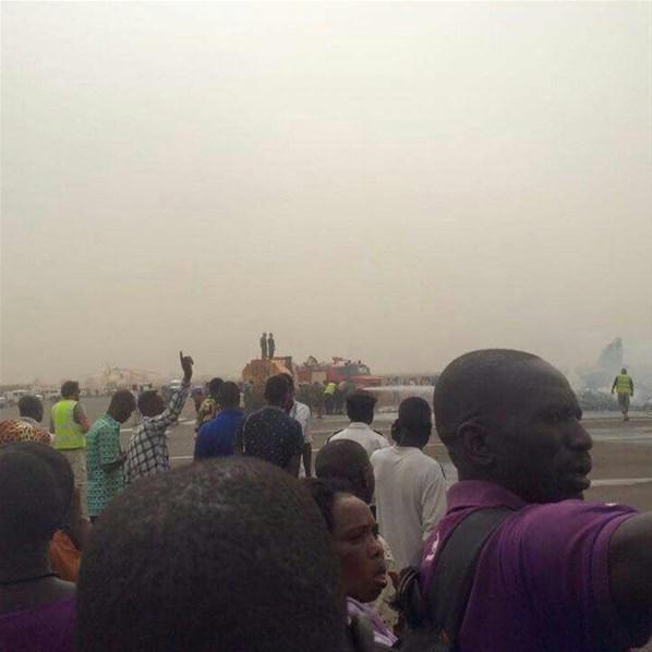Güney Sudanda uçak kazası