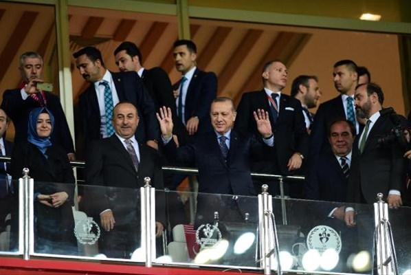 Cumhurbaşkanı Erdoğan, Antalya Stadında