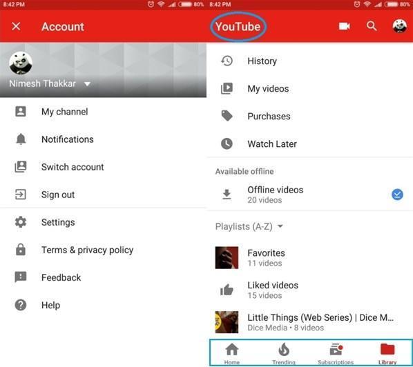 Youtube, Android için değişiyor