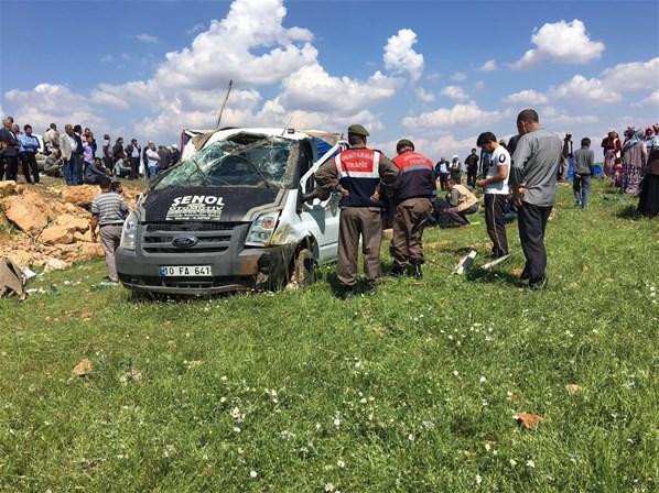 Şanlıurfa’da feci kaza: 4 ölü, 8 yaralı