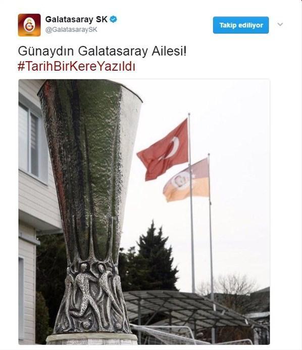 Galatasaraydan Beşiktaşa olay gönderme
