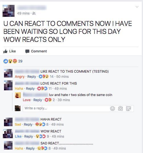 Facebookta yorumlara yenilik geliyor