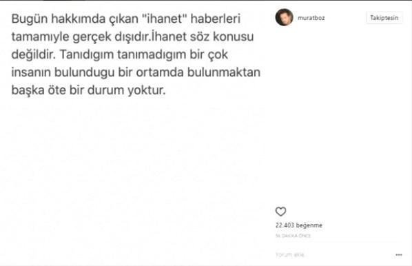Murat Bozdan Candan Kardeşler açıklaması