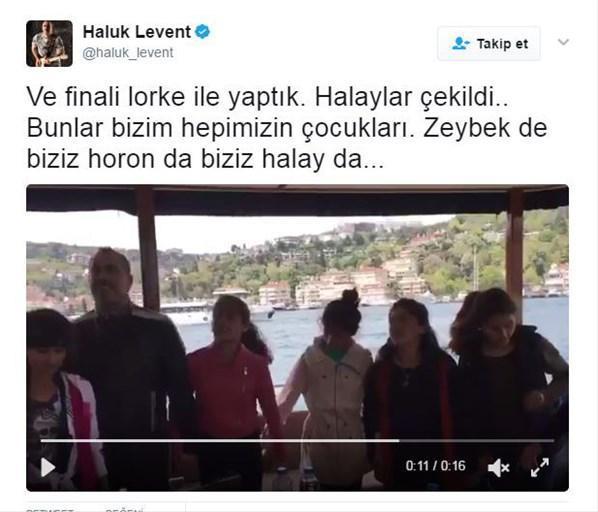 Haluk Leventten İstanbul Boğazında konser
