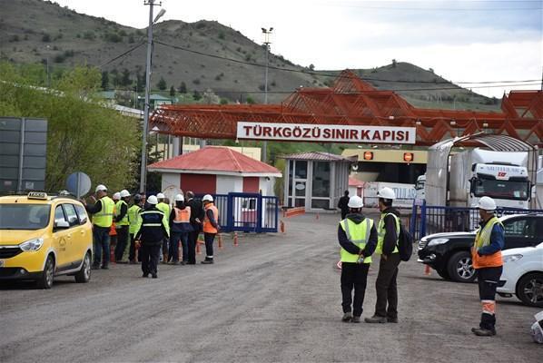 Türkgözü Sınır Kapısında radyasyon paniği