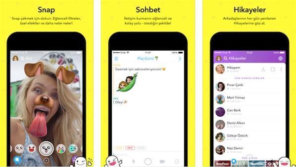 Snapchat için beklenen yenilik geldi