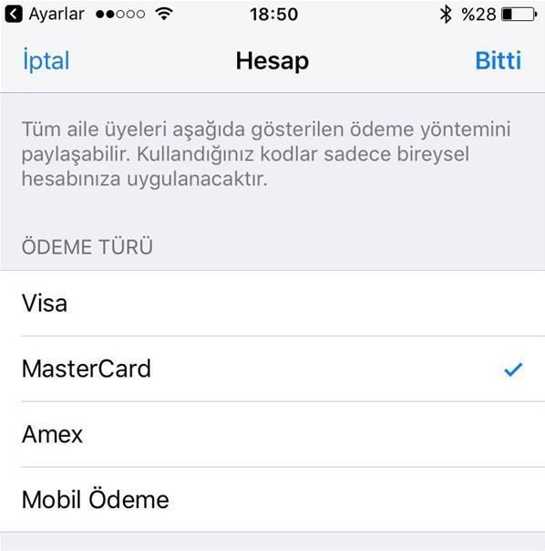 Türkiye App Storeuna mobil ödeme geldi
