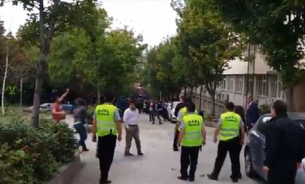 Cebeci Kampüsünde kavga; 3 yaralı ve çok sayıda gözaltı var