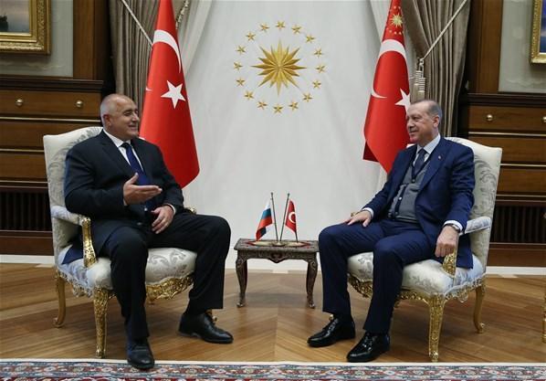 Cumhurbaşkanı Erdoğan, Borisovu kabul etti