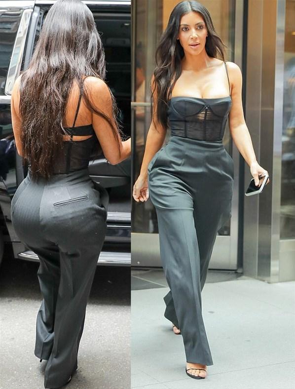 Kim Kardashiandan kalçalarına özel koruma