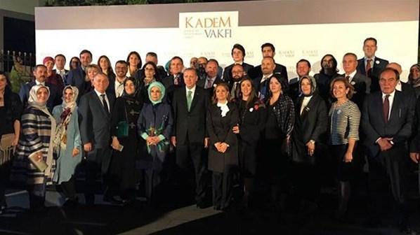 Cumhurbaşkanı Erdoğan KADEMin iftarına katıldı