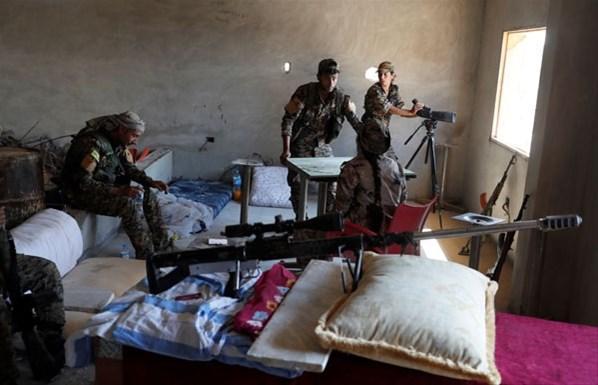 ABDnin YPGye verdiği silahlar görüntülendi