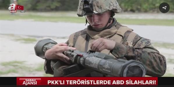 ABDnin YPGye verdiği silah Hakkaride ele geçirildi