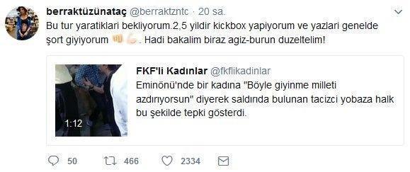 Berrak Tüzünataç: Şortumu giydim, bekliyorum