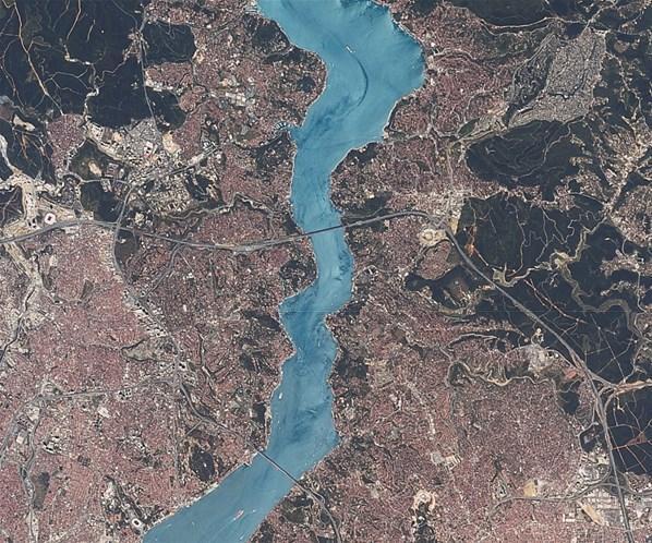 Yerli uydu RASAT İstanbulu görüntüledi