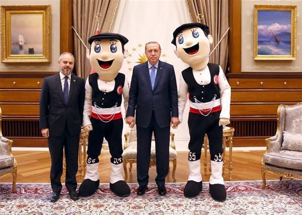 Cumhurbaşkanı Erdoğana sürpriz ziyaret