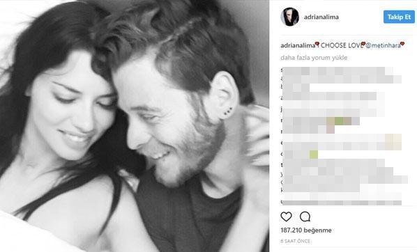 Adriana Limadan sosyal medya paylaşımı: Ben aşkı seçiyorum