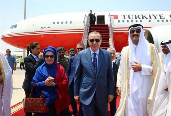 Cumhurbaşkanı Erdoğan, Katara geldi İşte ilk açıklama
