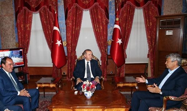 Lucescu’dan Erdoğan’a ziyaret