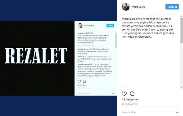 Sinan Akçıl’a şok sözler: Süslü maymun