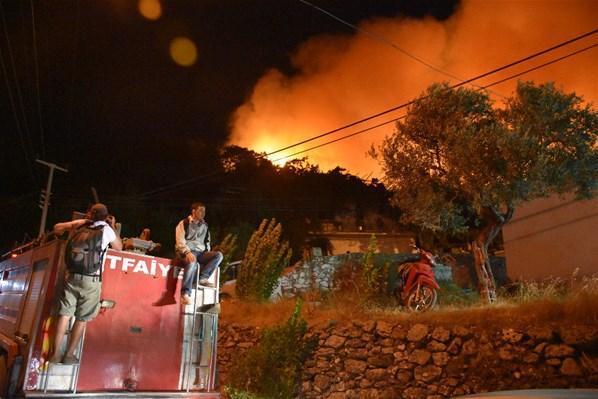 Alevler Zeytinköyün tamamını sardı