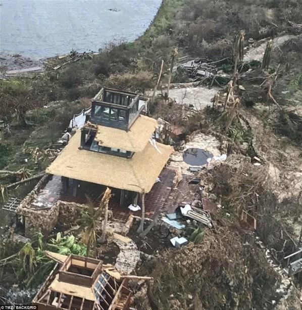 Irma kasırgası, milyarder Richard Bransonın evini yerle bir etti